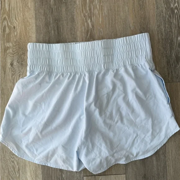 Nike One Women's Dri-FIT Ultra High-Waisted 3" Brief-Lined Shorts Armori Blue XL - Picture 6 of 7